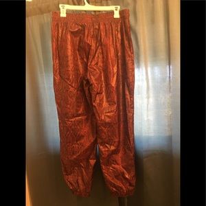 Nike Woven pants (dark red snake pattern)